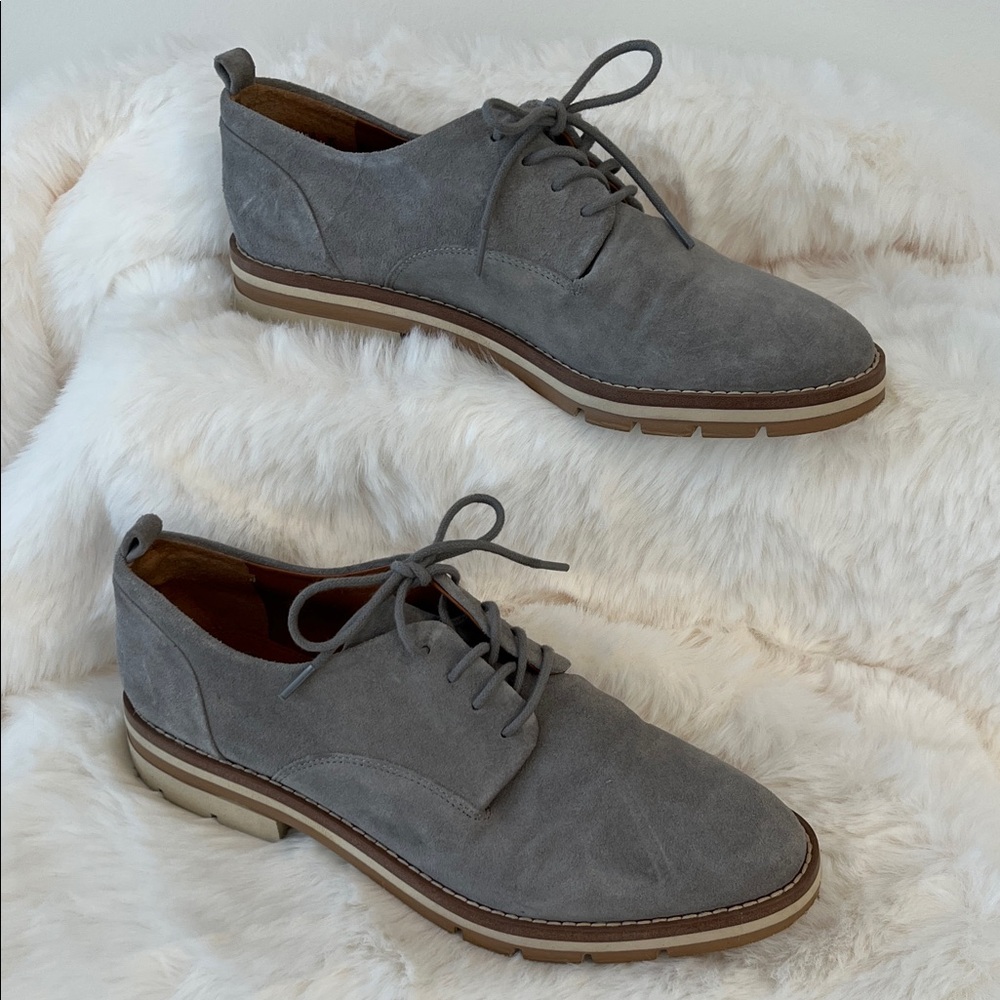 Sarto fine suede oxfords